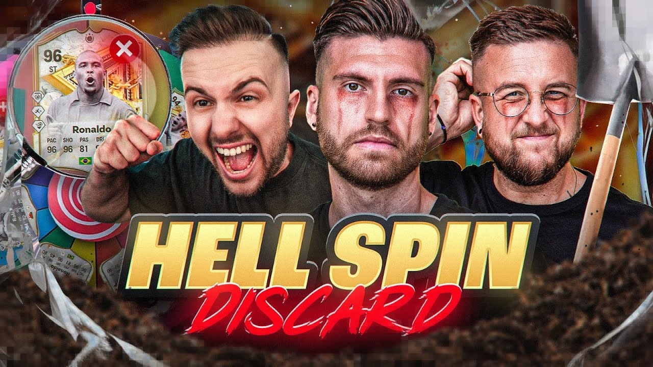 Einer schaufelt sein eigenes Grab 💀😂 Hell Spin DISCARD Battle 🔥