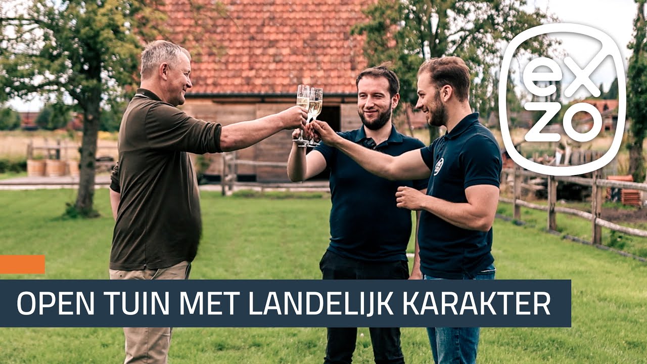 EXZO Reportage #19 | Een open tuin met landelijke uitstraling | De doe-het-zelfervaring van Koen