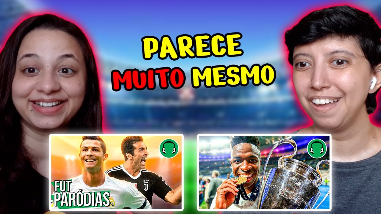 REACT REAL E JUVENTUS PASSARAM E VINI JR. DECIDE E REAL É CAMPEÃO DA CHAMPIONS | FUTPARÓDIAS
