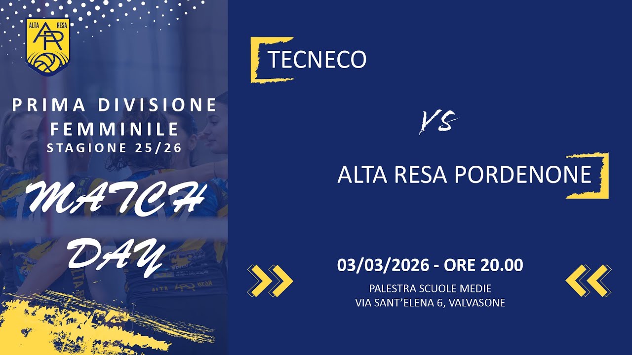 Giornata 18 - Tecneco vs Alta Resa