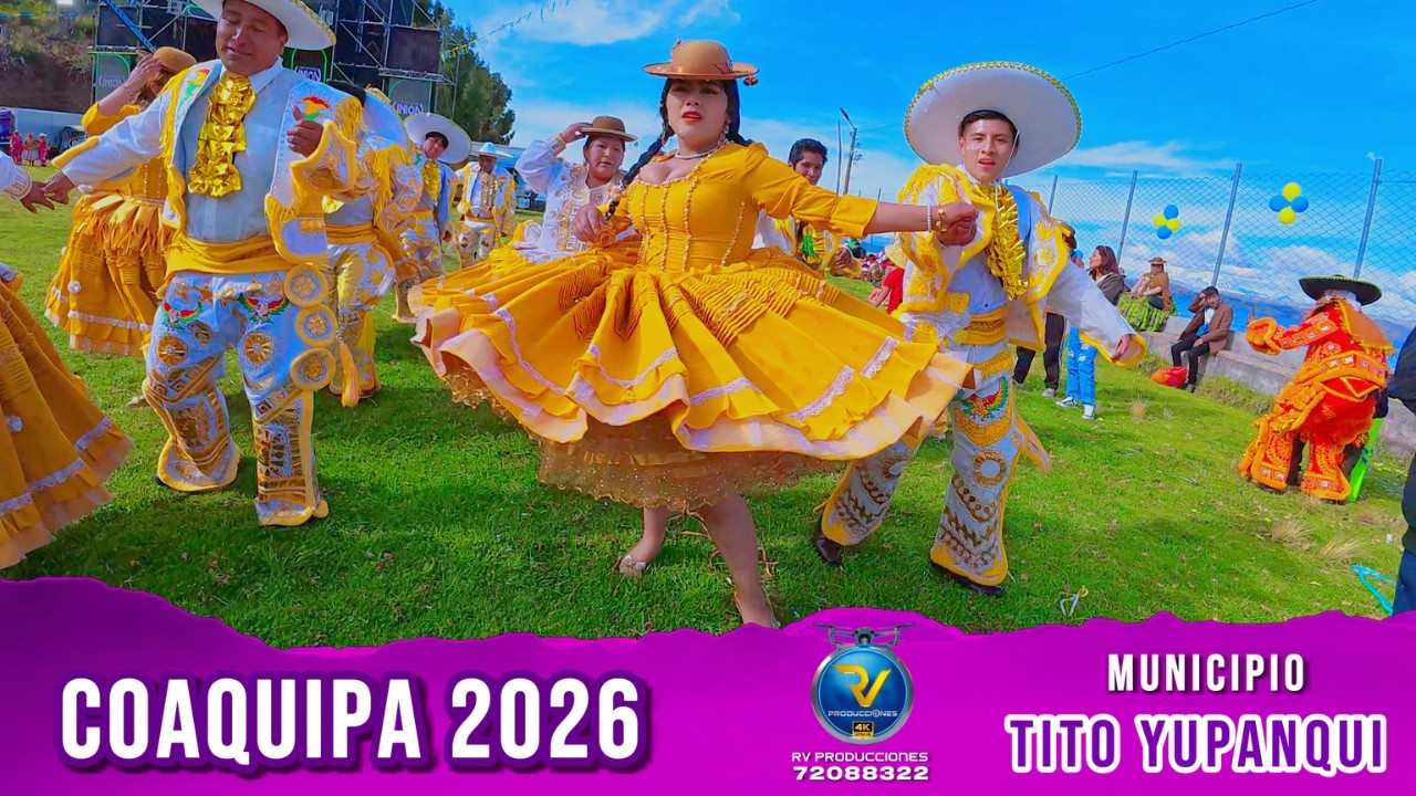 Chutas Coaquipa 2026 | Vive la Alegría del Carnaval – Bailando Rumbo al Palco Principal (Parte 1)