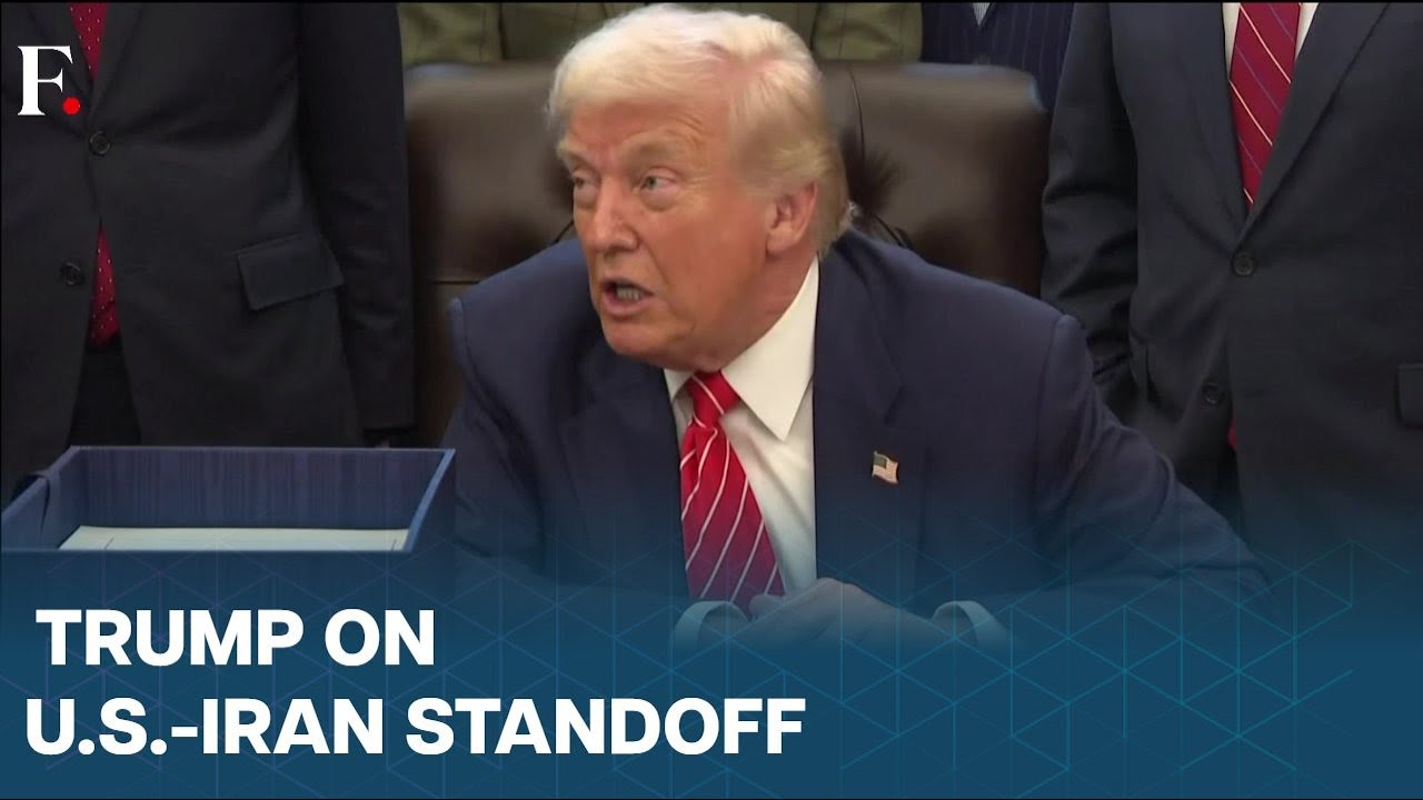 #FirstpostNews: Donald Trump Speaks on Iran Tensions After US Shoots Down Iranian Drone | N18G