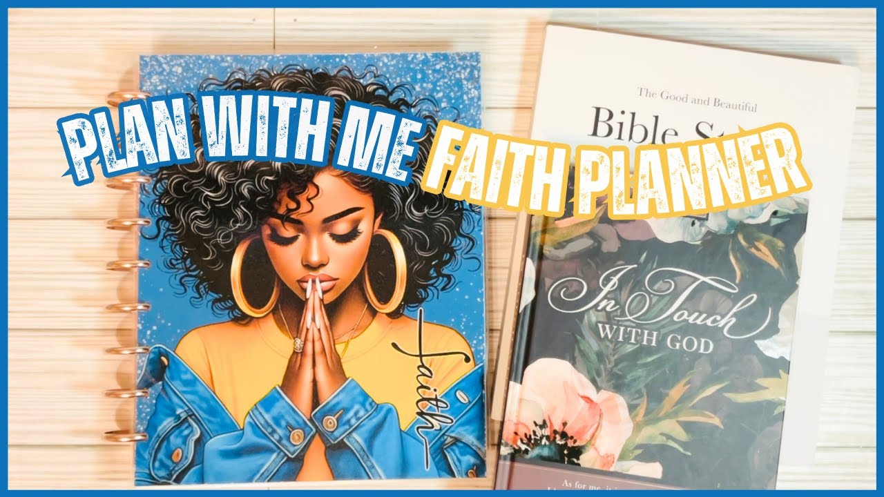Setting up me Faith Planner for 2025 | Faith Planning