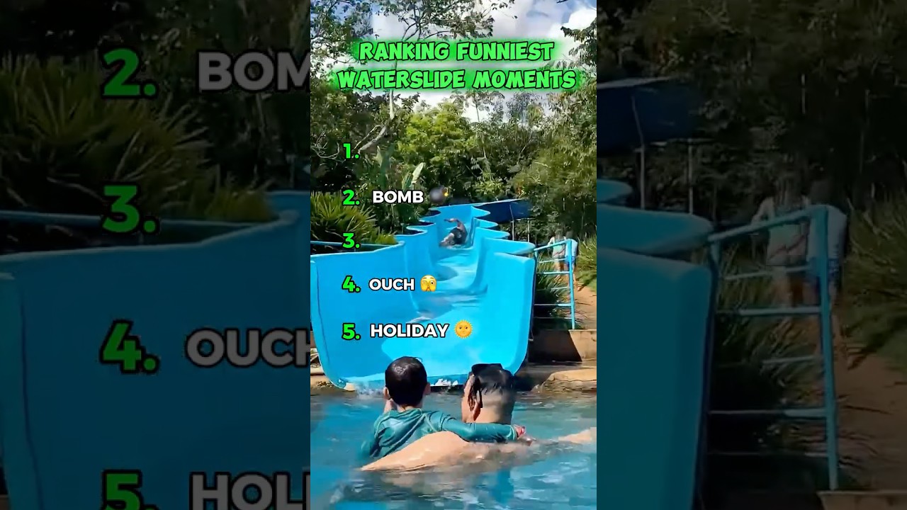 Top 5 Funniest Waterslide Moments That Will Make You Laugh