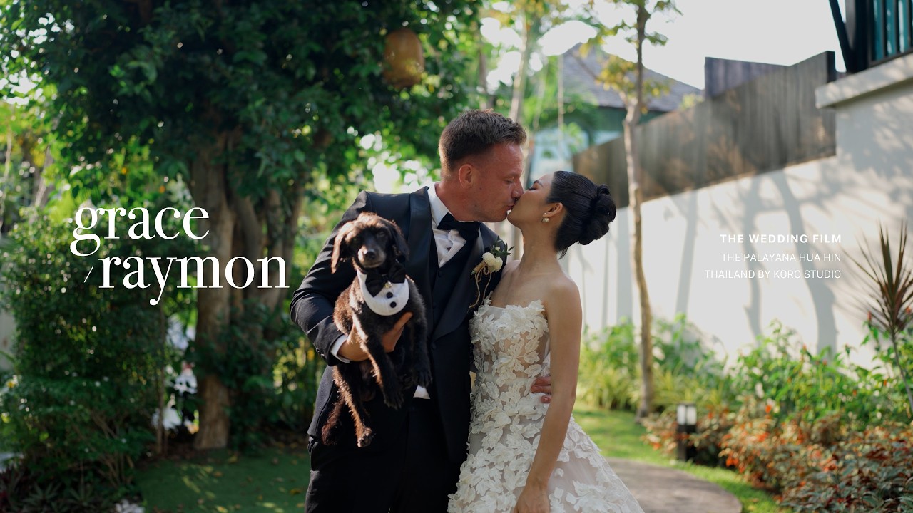 Beach Wedding at The Palayana Hua Hin, Thailand (Wedding Film) - Grace & Raymon