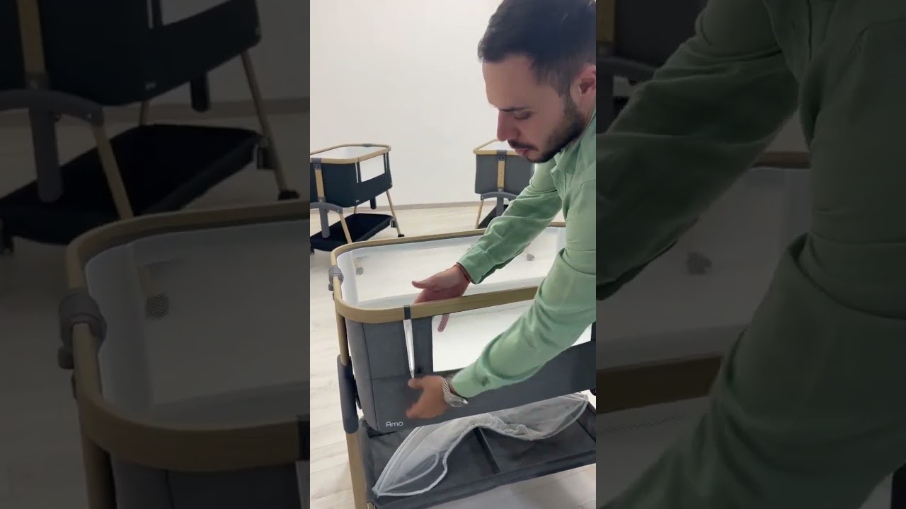 Amo kiságy, szülői ágy mellé, babaöböl