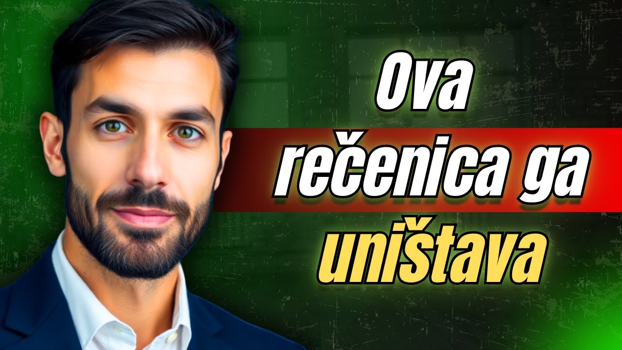 Ovo nikad ne reci narcisu (uništit će ga)