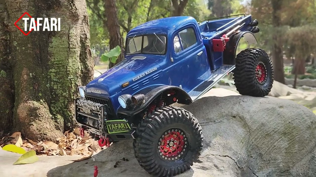 Power wagon Proline - Scx10ii clone Hobbywing QuicRun Fusion Pro Rockpark