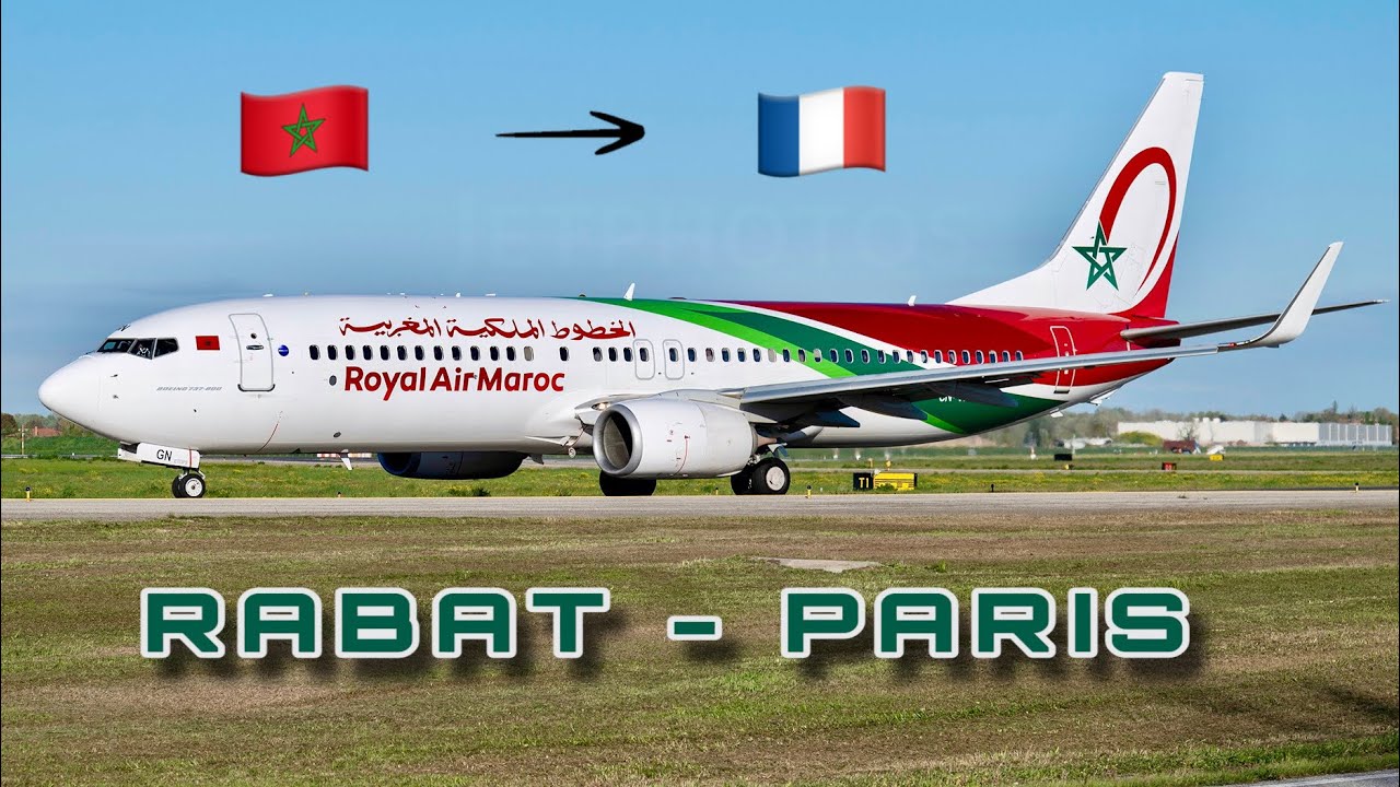 🇲🇦 Rabat to Paris 🇫🇷Royal Air Maroc 737 🇲🇦 Rabat to Paris 🇫🇷 [FULL FLIGHT REPORT]