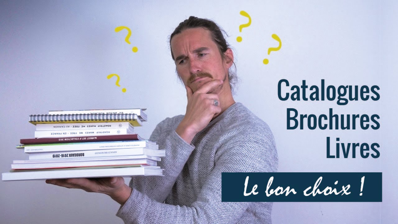 Comment imprimer livres, catalogues et brochures ?