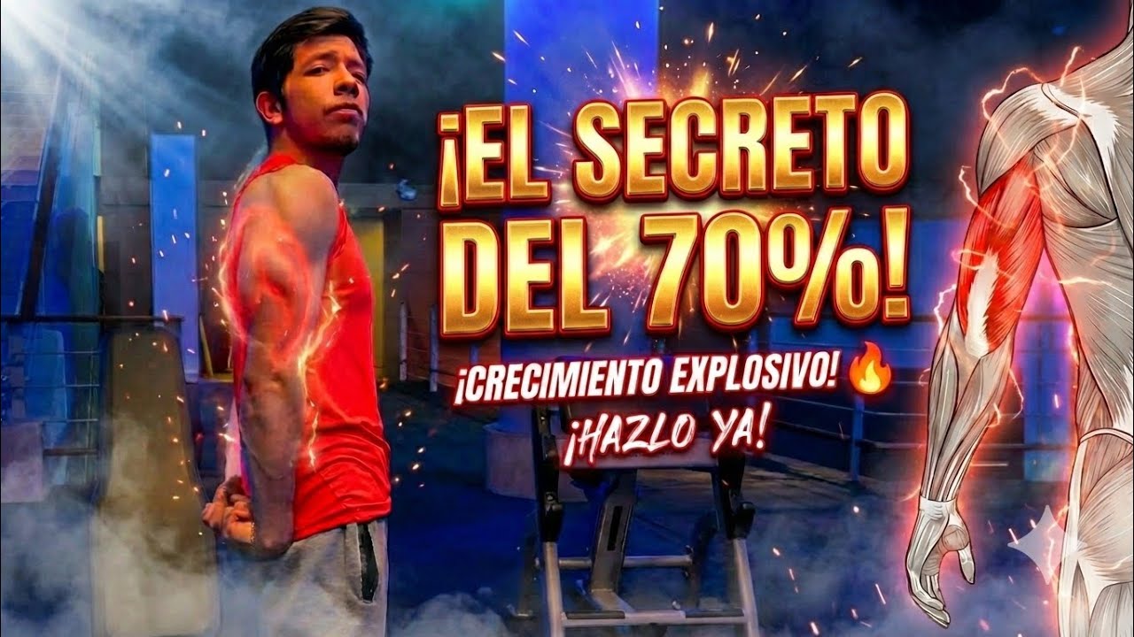  Por esto tus brazos se ven FLACOS (El Secreto del 70%) 🔥