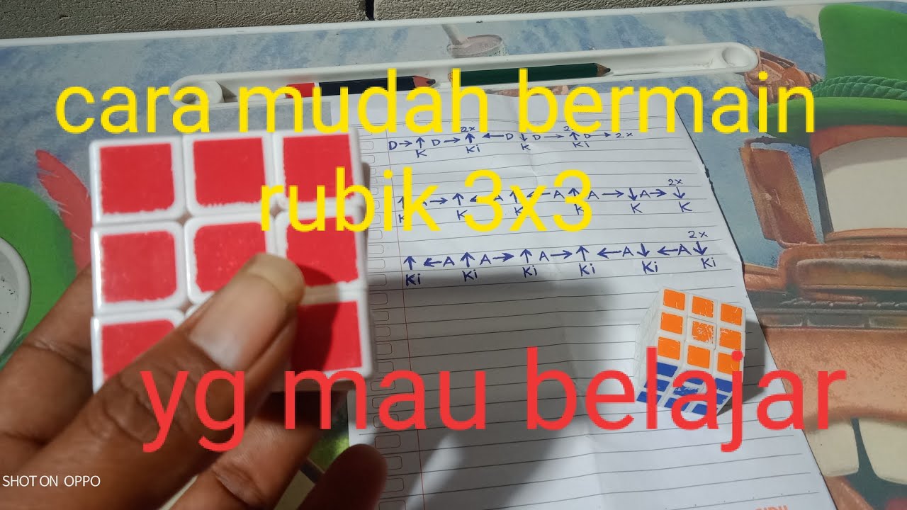 cara mudah bermain rubik 3x3 Teguh bibit sedang live sekarang!