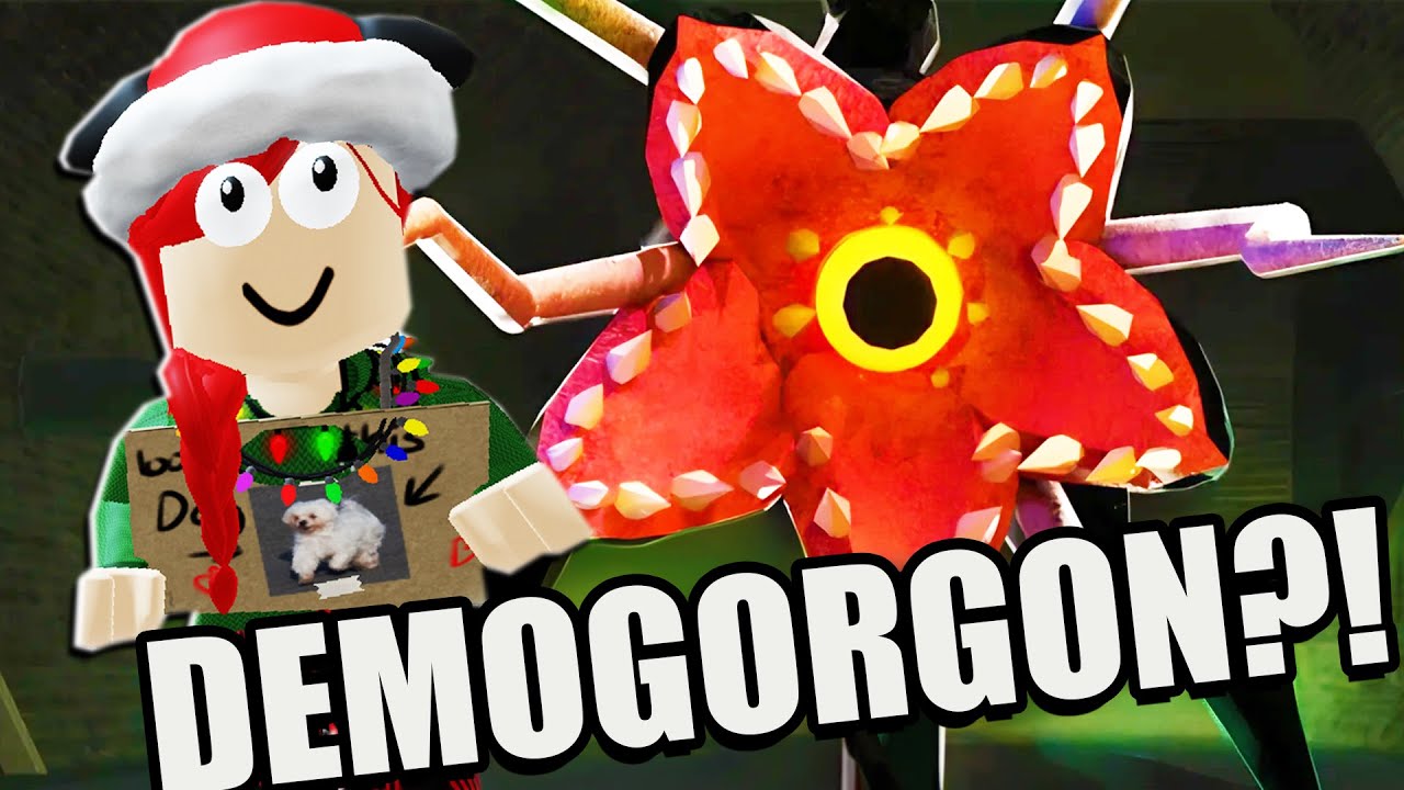 Demogorgon?! - Roblox Immuval! (Deadly Delivery - Karácsonyi Update)