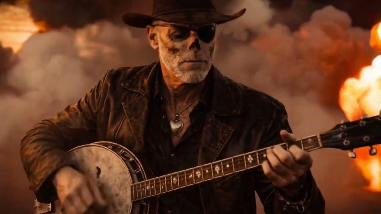 Ghoul in the Rearview - Skelly Terrance - Outlaw Country Banjo Metal Southern Rock Dark Americana