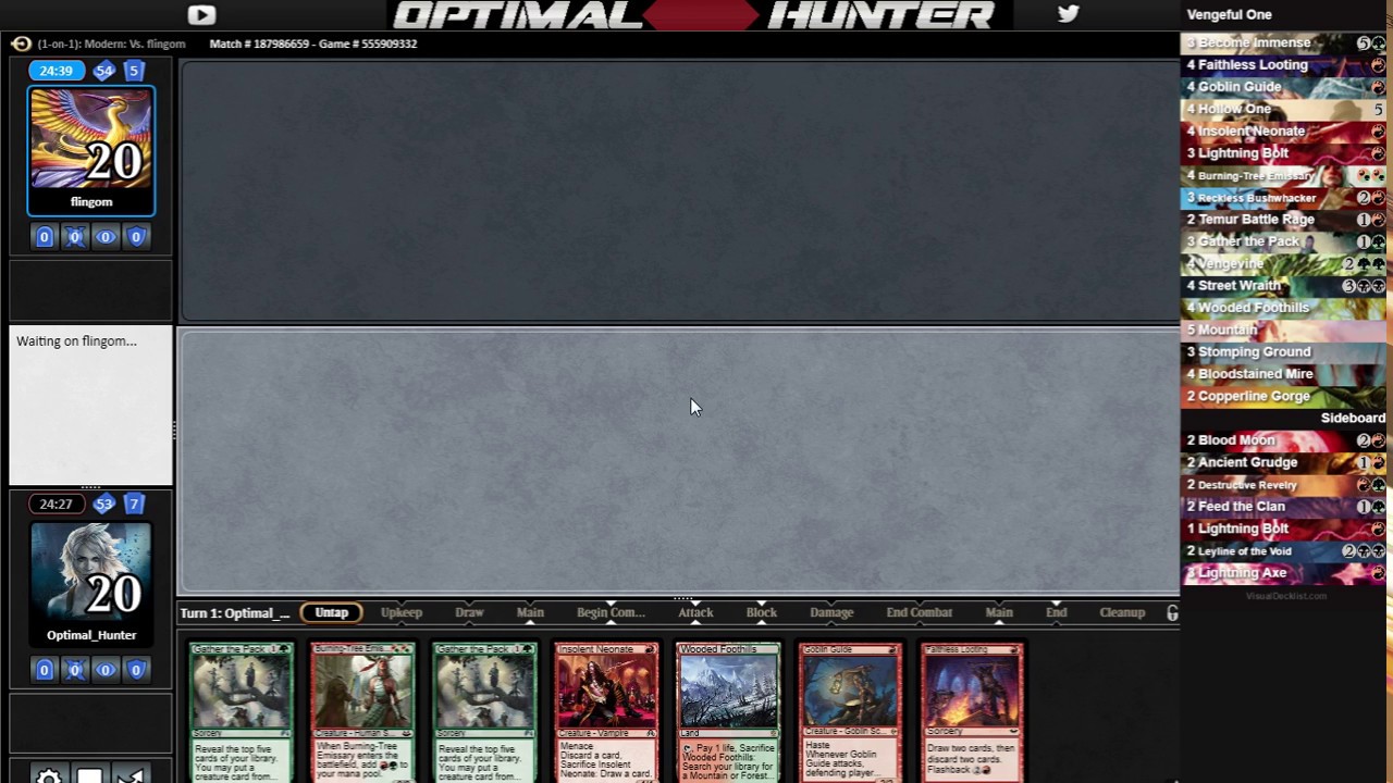 GR  Vengeful One vs Utopia Sprawl
