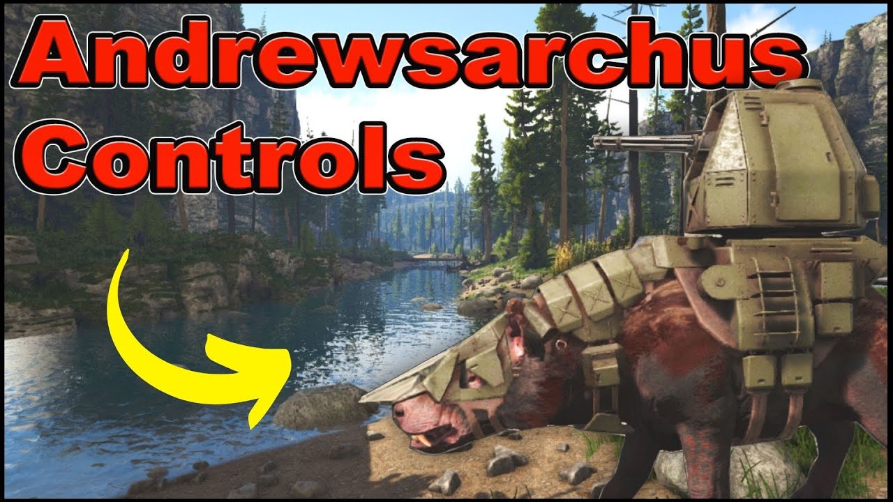 Ark Andrewsarchus Controls | ALL Andrewsarchus Controls and Attacks for Console!