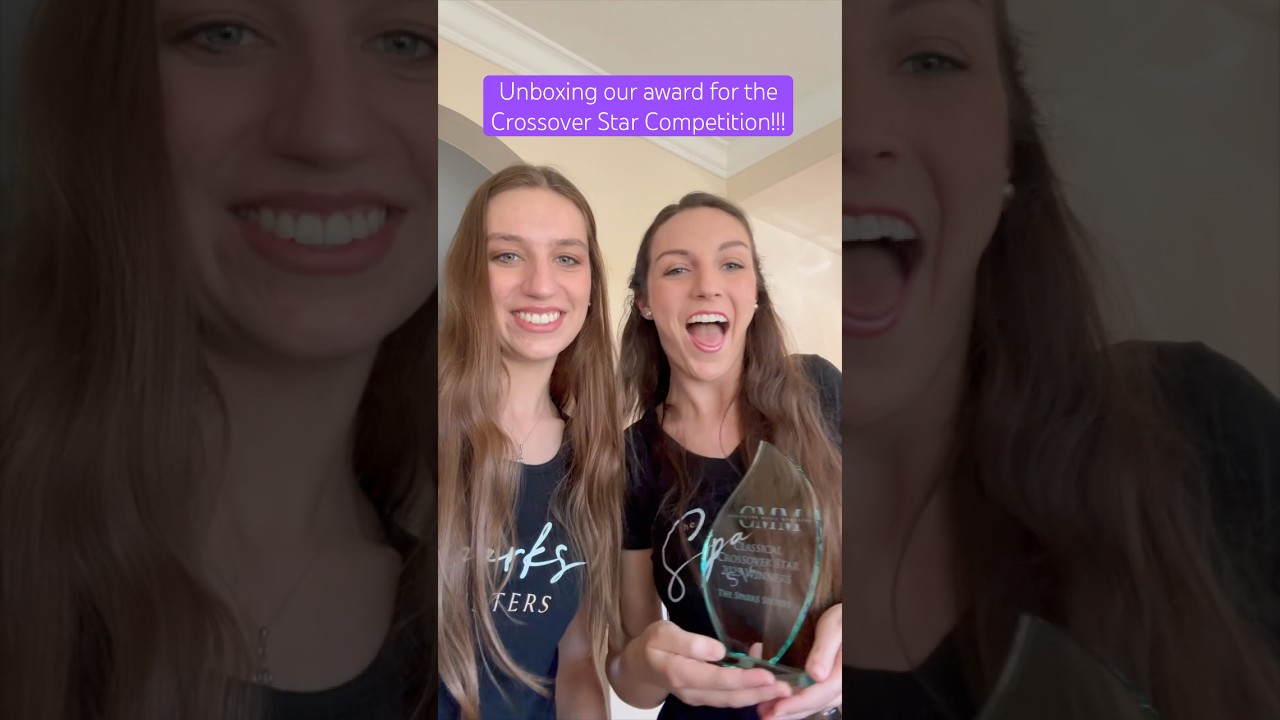 We won the Classical Crossover Star Competition!!! ⭐️ #award #unboxing
