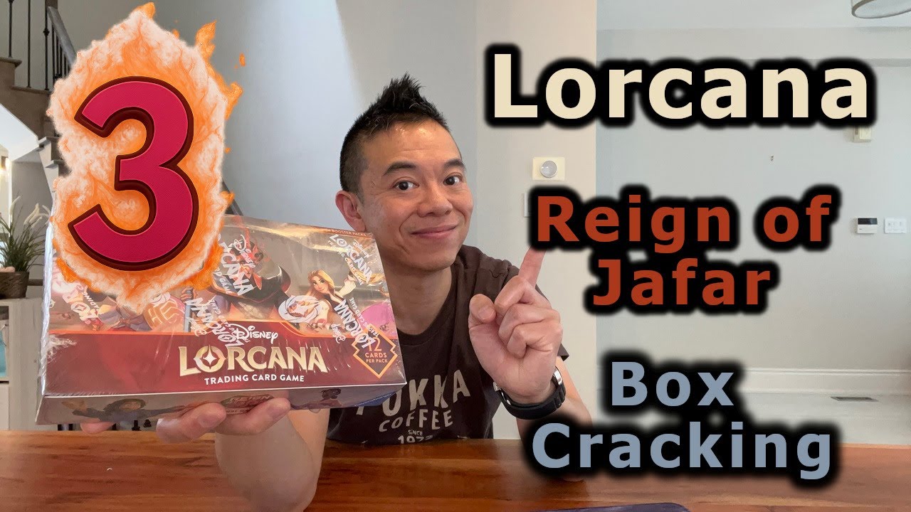 Lorcana - Reign of Jafar Booster Cracking 3 - Towards a FULL BASE set.  How far will a box go?