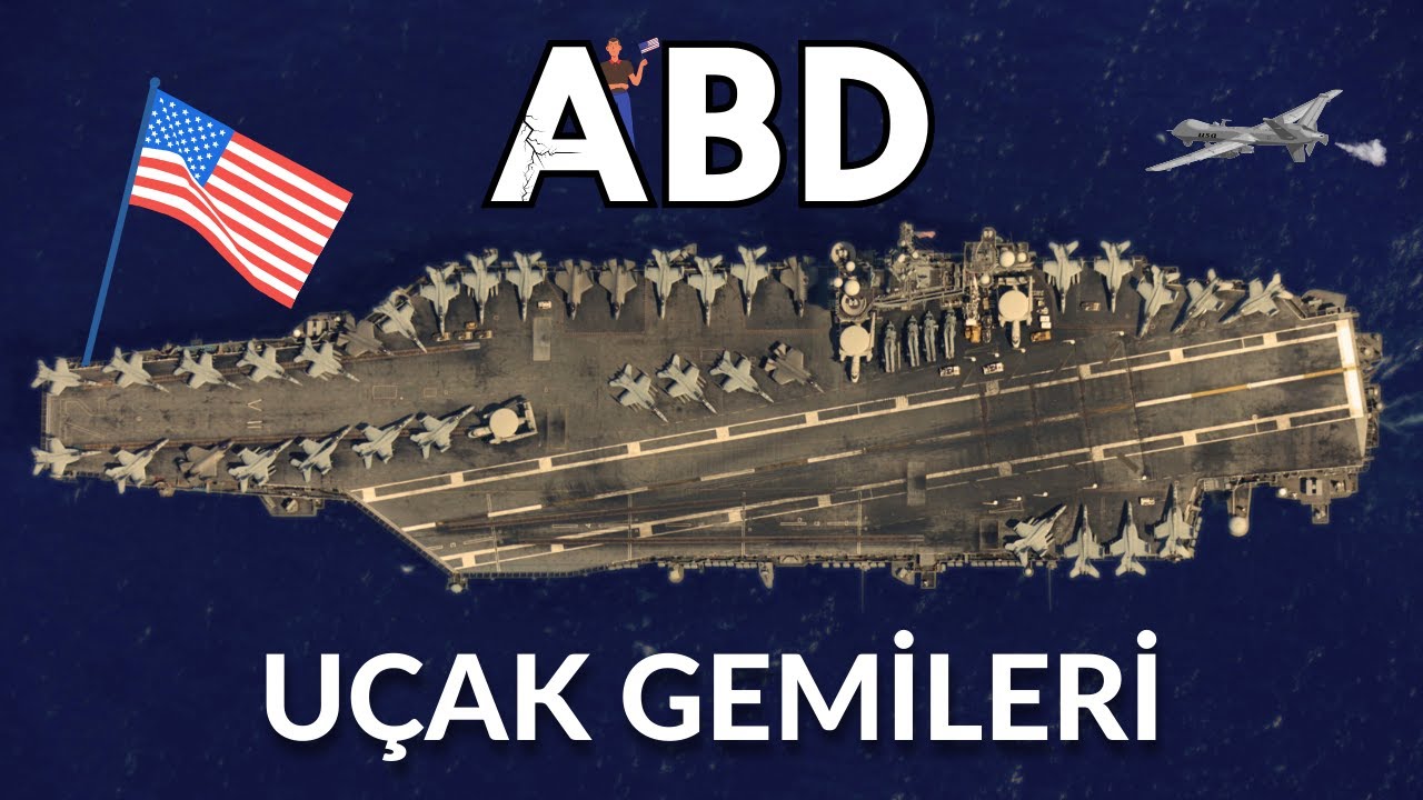 ABD'nin ka&ccedil; tane u&ccedil;ak gemisi var ?