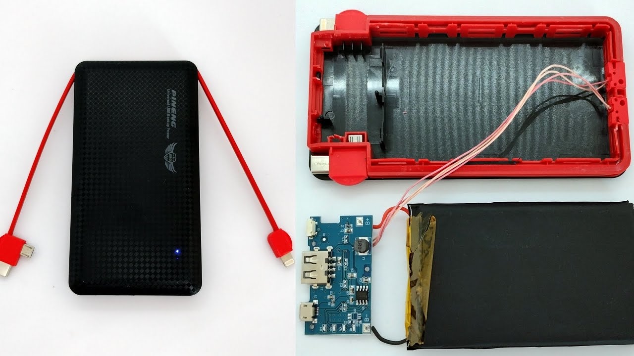 Power Bank Pineng PN-956 - Unboxing, testes e desmontado