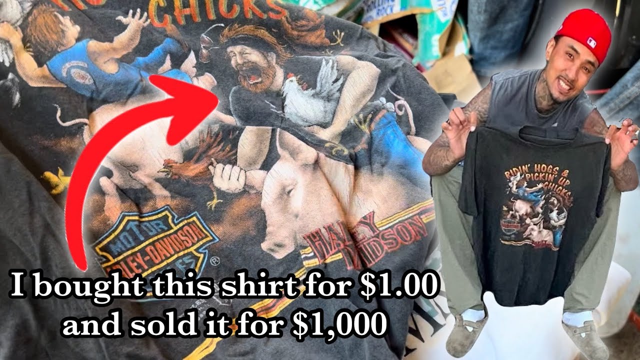 INSANE VINTAGE HARLEY DAVIDSON HAUL AT A YARD SALE | THRIFTING TRIP  TO THE PHILIPPINES
