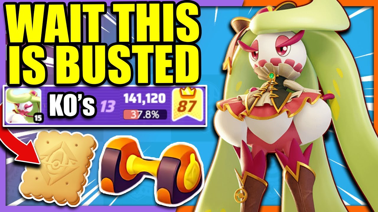 DOUBLE STACKING on TSAREENA is actually AMAZING?! | Pokemon Unite