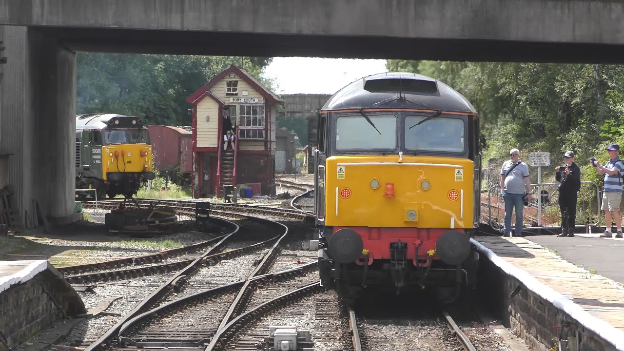 Behind 57002 at the ELR Diesel Gala 2025