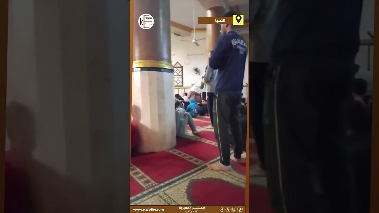 شعائر صلاة الجمعة من مسجد الأقطم بالمنيا