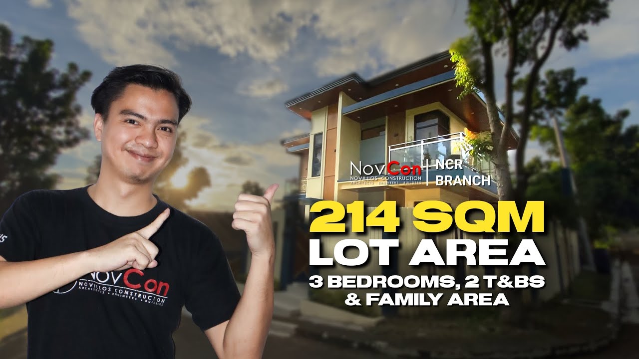 214 sq.m. lot area na may 3 bedrooms, 2 T&Bs, & family area 🤔