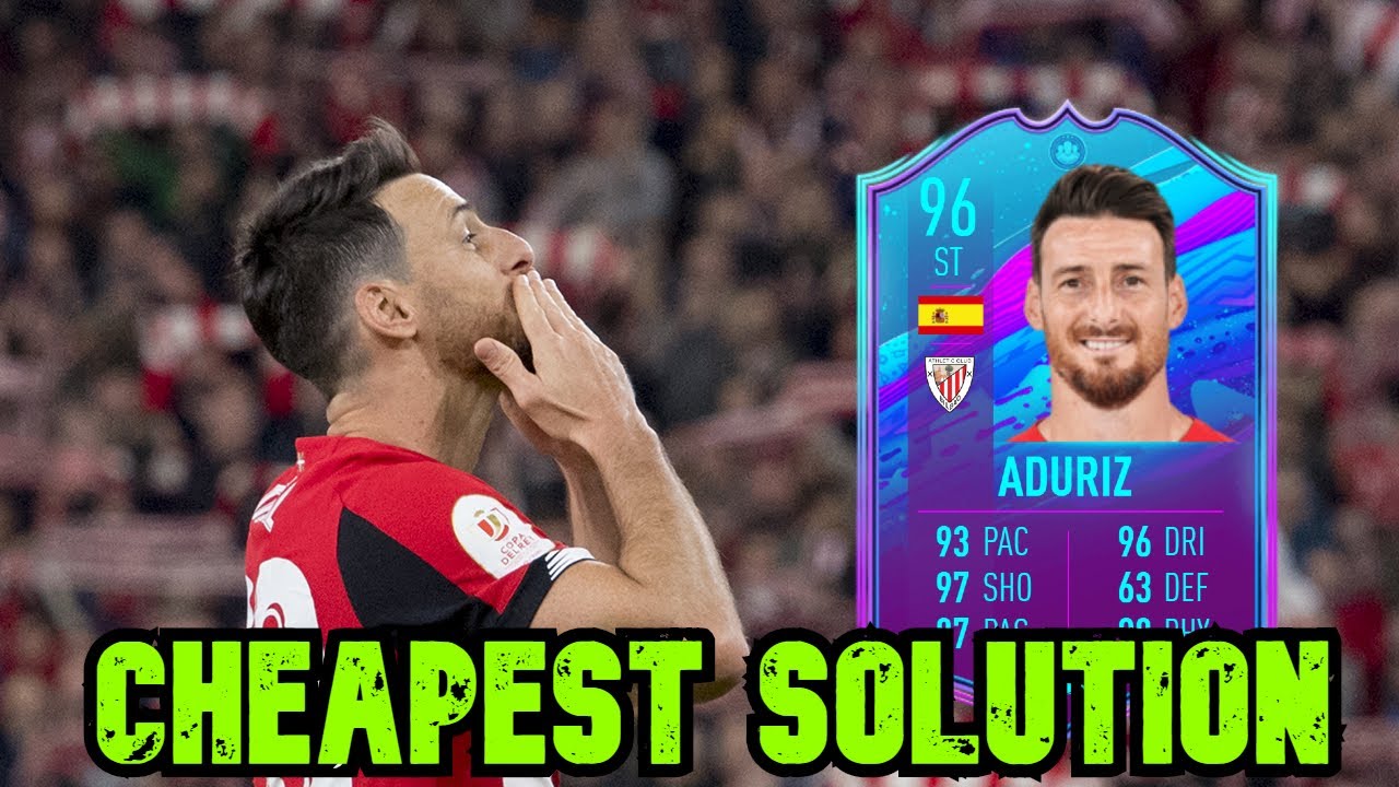 Premium Squad Building Challenge Aduriz SBC Cheapest Solution - End Of An Era SBC
