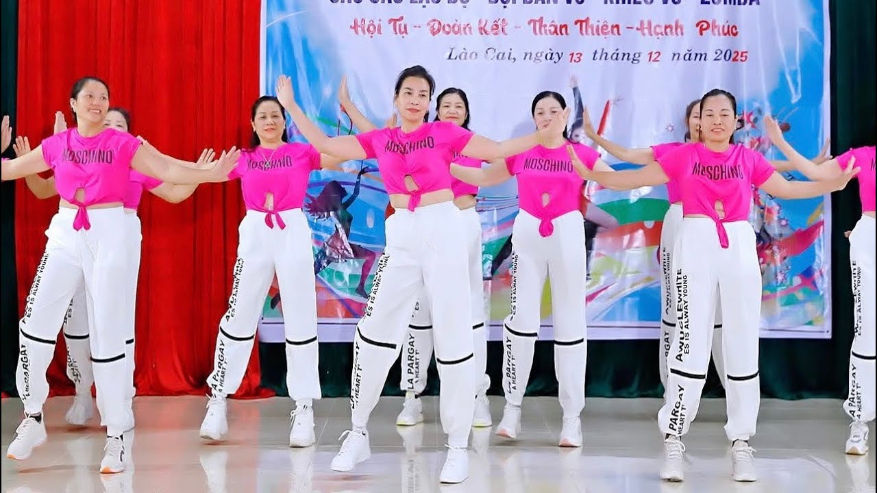 Bài ca yêu đời- Dân vũ Minh Tân 8, phường Yên Bái
