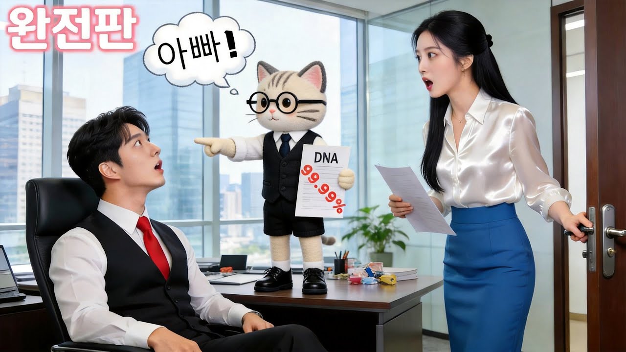 회의실 난입한 ‘미니 복붙’ 꼬마가 재벌 CEO에게 “아빠!” DNA 99.99% 공개… 문밖 인턴 싱글맘까지 멘붕! 운명 로맨스 시작!