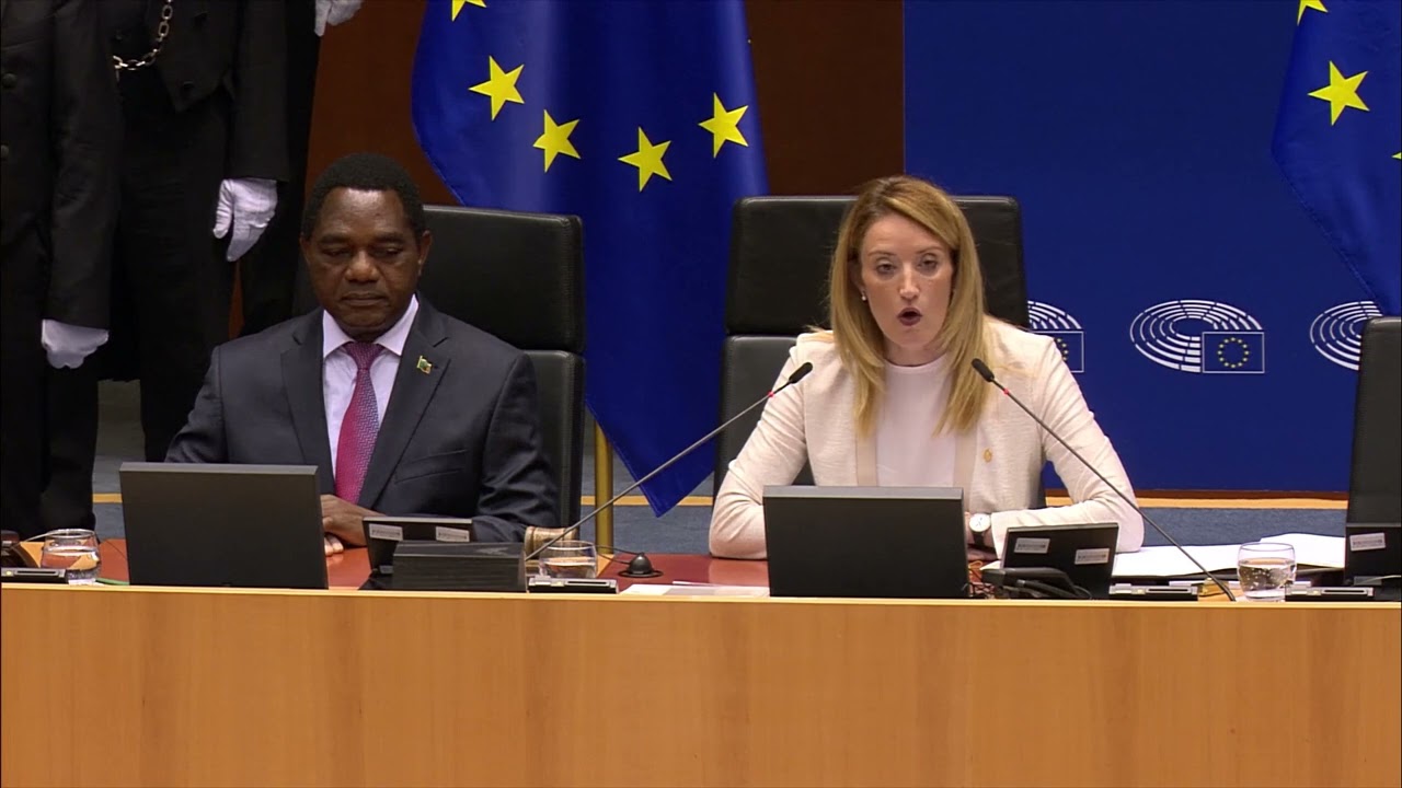 Plenary Session with the President of Zambia Hakainde Hichilema - 23rd June 2022