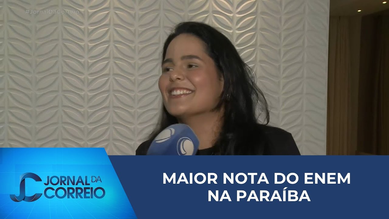 Yasmin Cordeiro foi 1&ordm; lugar em medicina na UFPB; estudante tamb&eacute;m passou na USP