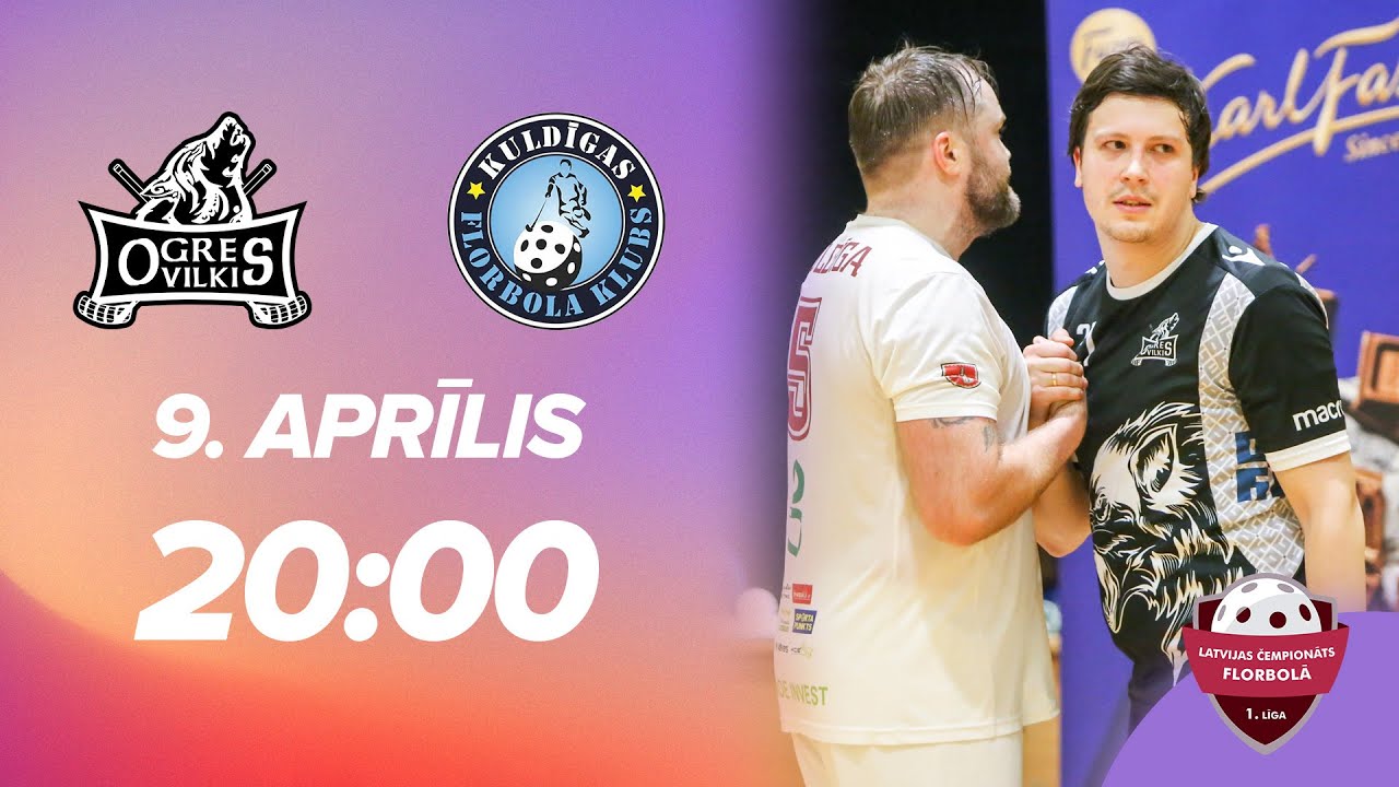 🎥 V1: Ogres Vilki - Kuldīga/KNSS (Fināls) (9.04.2022)
