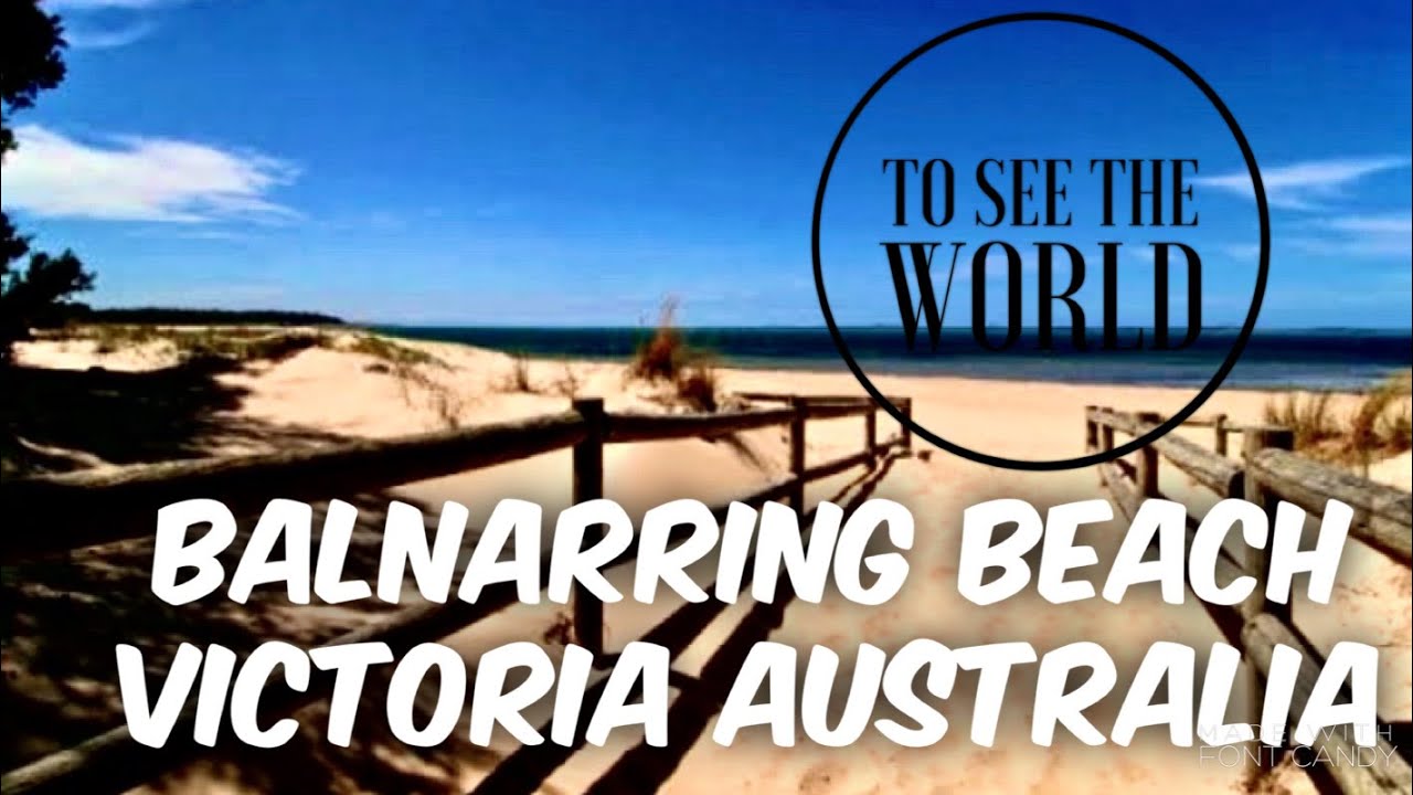 4K - Cleanest Beach in Victoria award winner - Balnarring Beach - Victoria, Australia - March 2021