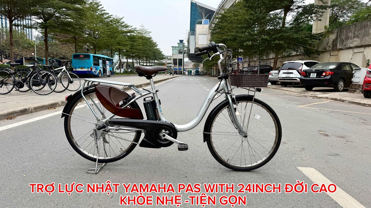 XE ĐẠP TRỢ LỰC NHẬT YAMAHA PAS WITH ĐỜI CAO KHỎE KHOẮN -AN TOÀN - SIÊU TIẾT KIỆM 0978752822 