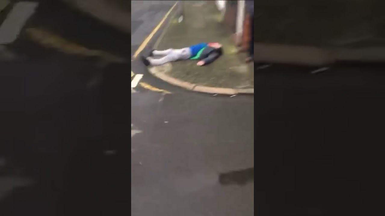 Scouser trips over wire for fake claim 😂 funniest video on YouTube