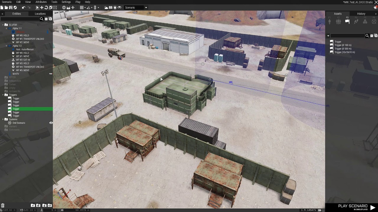 ARMA 3 Editor Tutorial AI Unit GetIn and Getout of Player Vehicle Thanks for watching!