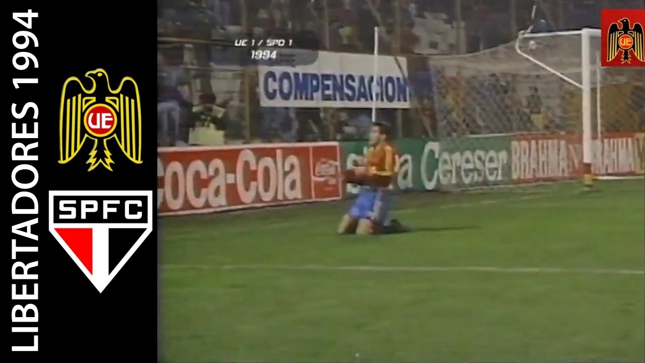 Unión Española 1-1 Sao Paulo - Cuartos de Final Ida Copa Libertadores 1994 - Resumen