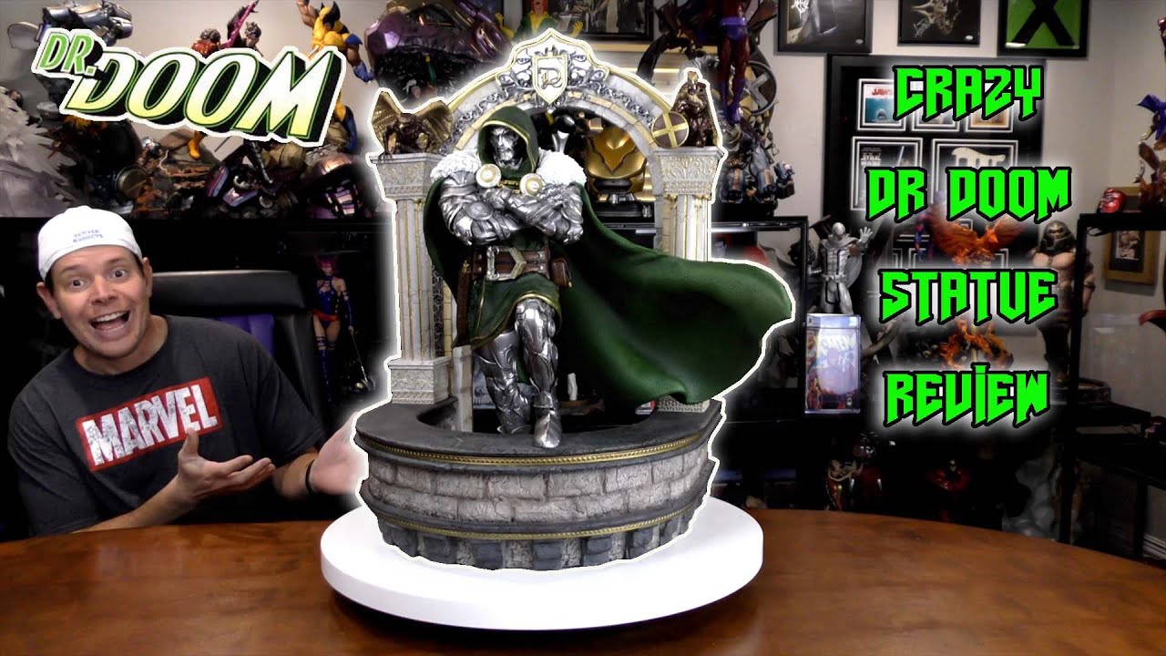 CRAZY RARE custom DR. DOOM STATUE review
