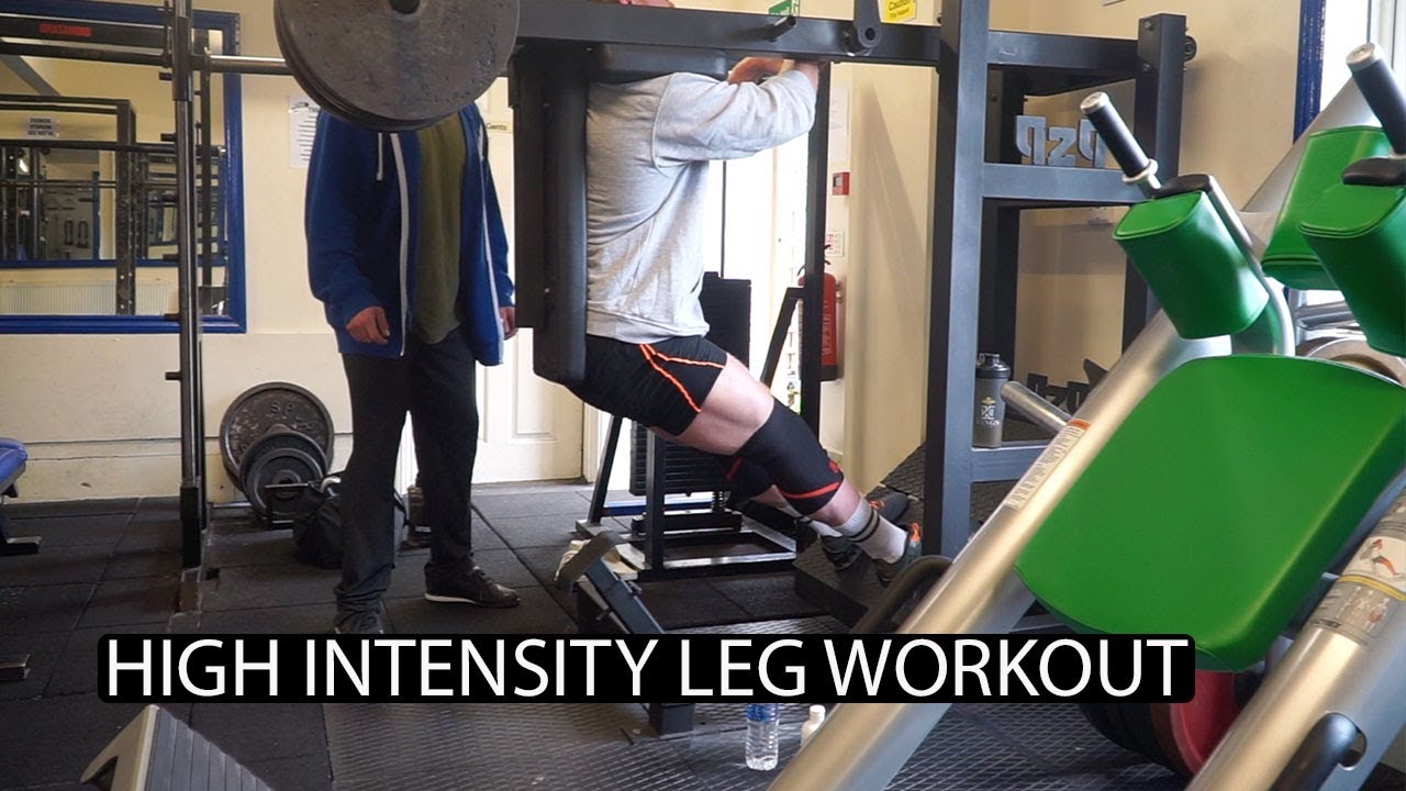 INTENSE Leg Workout, Current Diet and How to Deal With Injuries