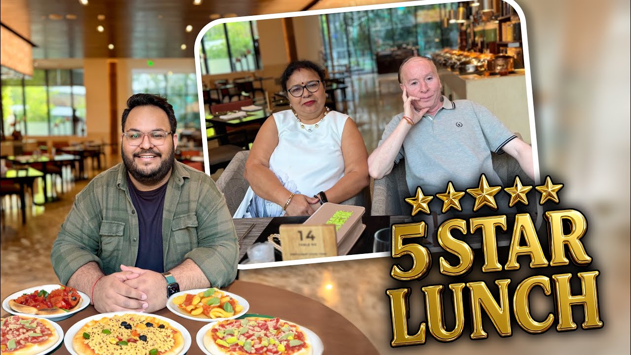 I Surprised my Parents with a 5-STAR LUNCH!😍 | ShivamThinks