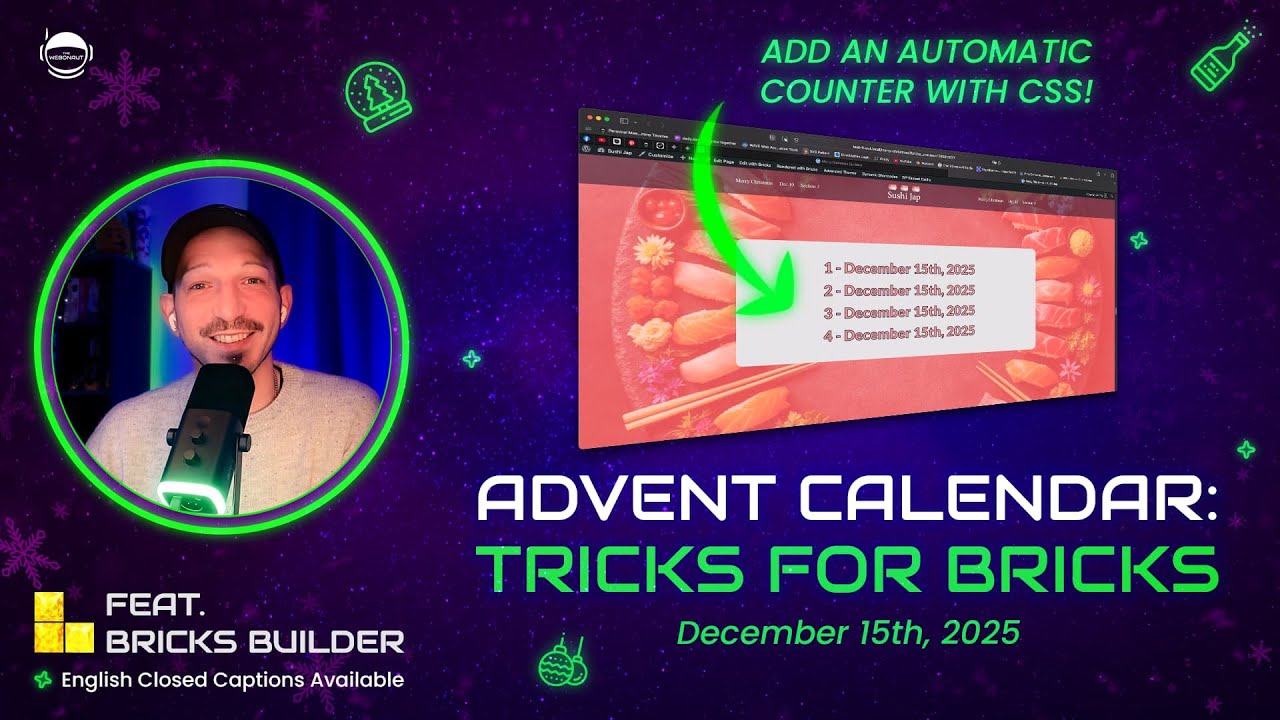 Auto-Numbering with CSS Counters - CSS Tricks for Bricks Builder - Trick #15