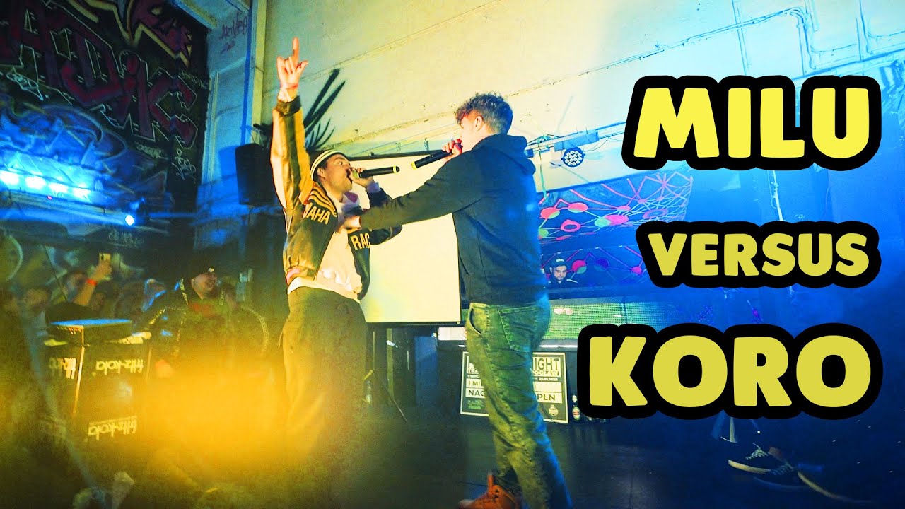 KORO VS MILU RAPTOR UNDERGROUND FREESTYLE NIGHT ( WALKA POKAZOWA )