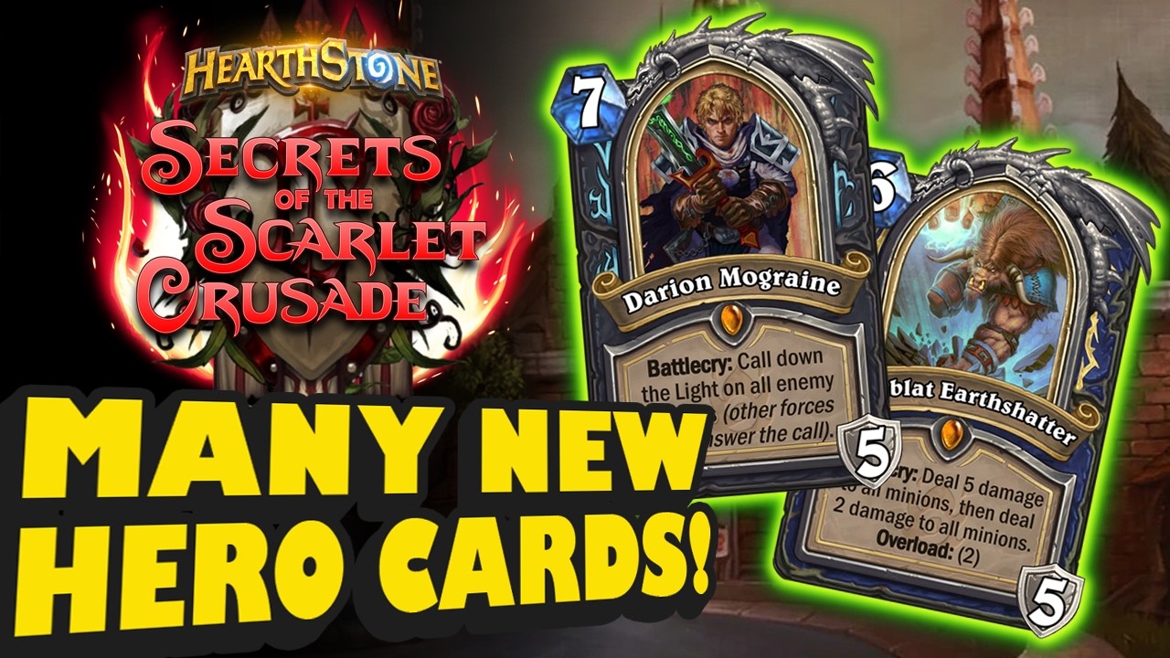 ALL the remaining classes from Secrets of the Scarlet Crusade!