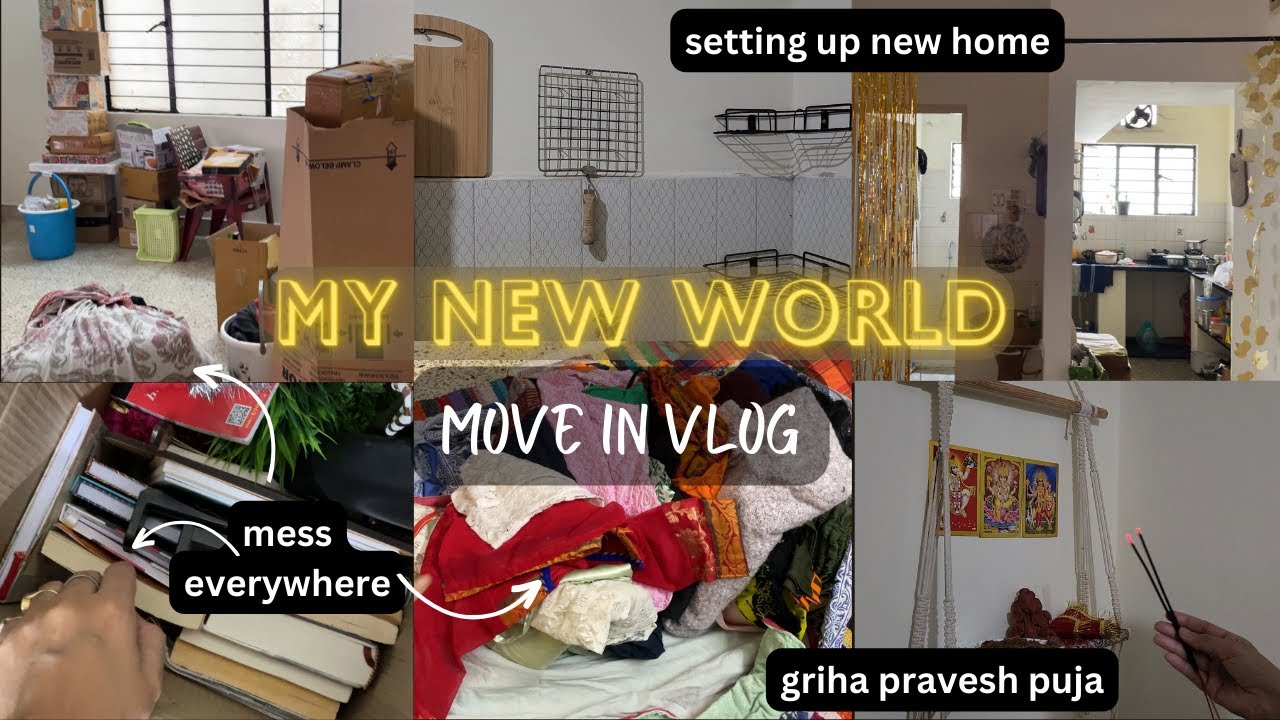 HOW AND WHY I SHIFTED FOR BETTER? | UPSC Aspirant Life in Bangalore | MOVE IN VLOG | MY NEW WORLD