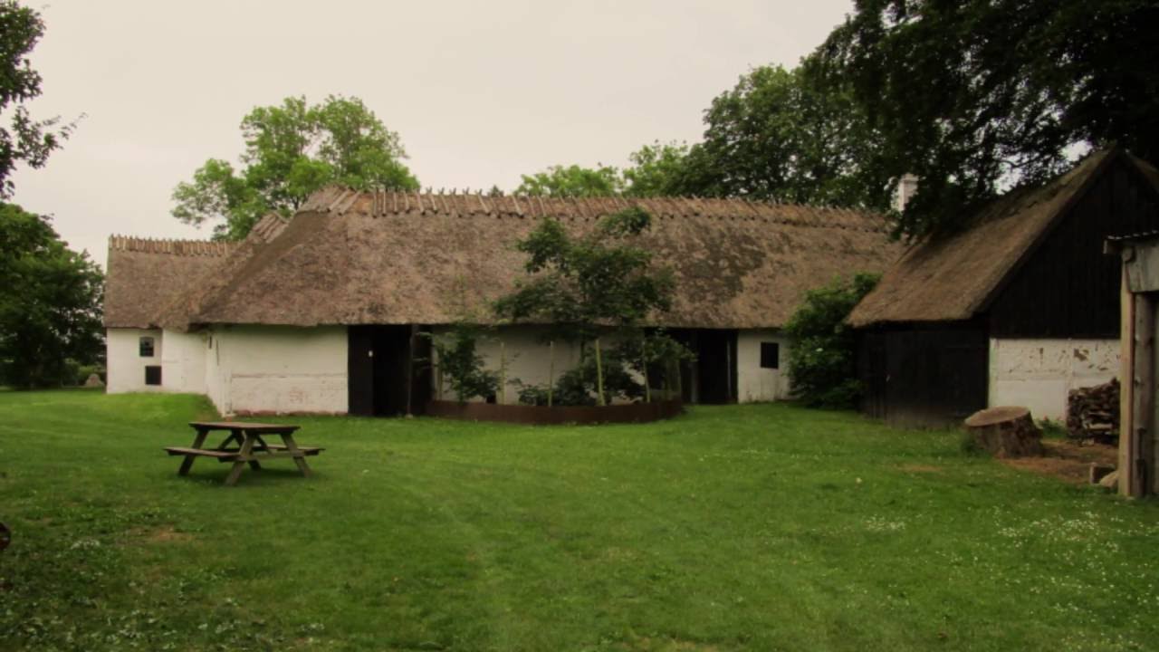 Museumsgården på Møn i Danmark