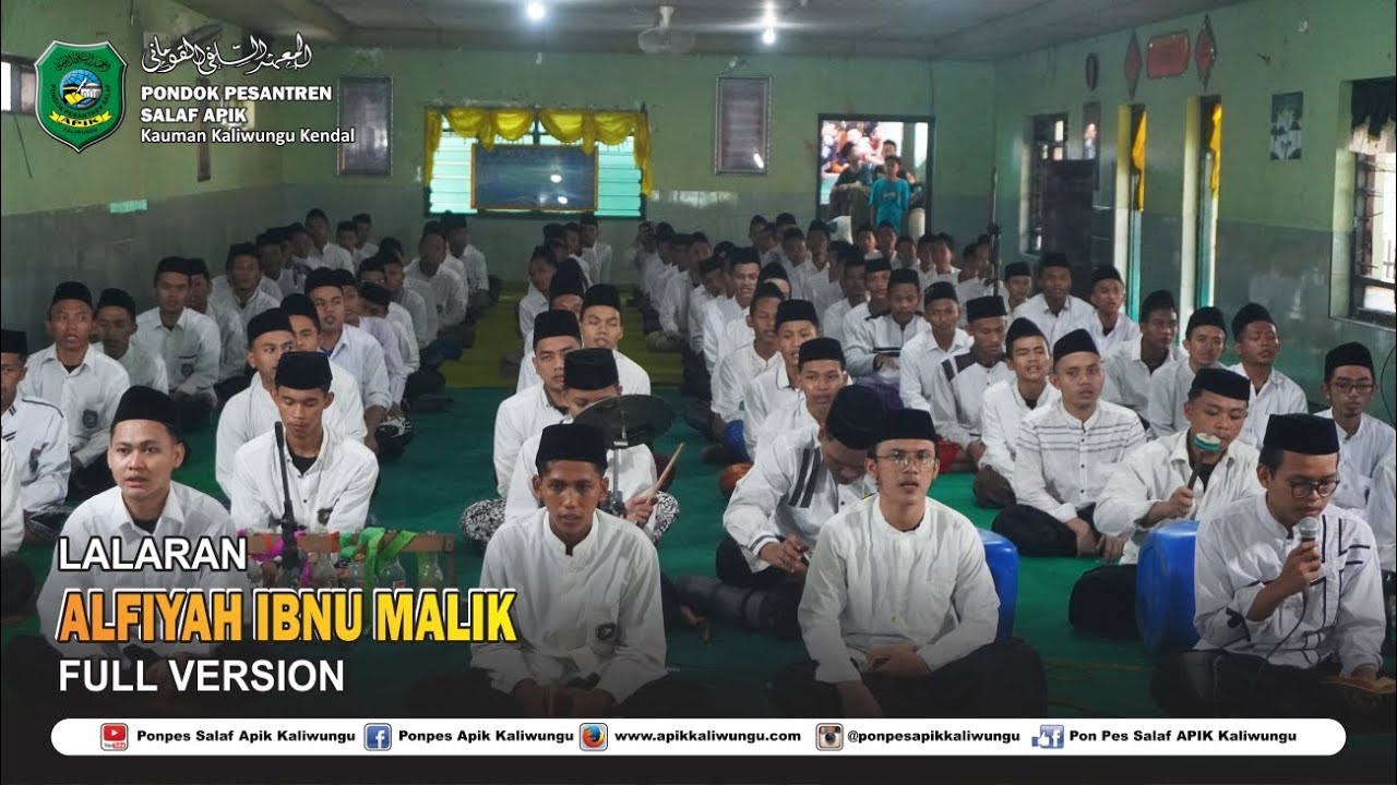 LALARAN NADHOM ALFIYAH 1002 BAIT FULL || SANTRI PONPES APIK KALIWUNGU KENDAL