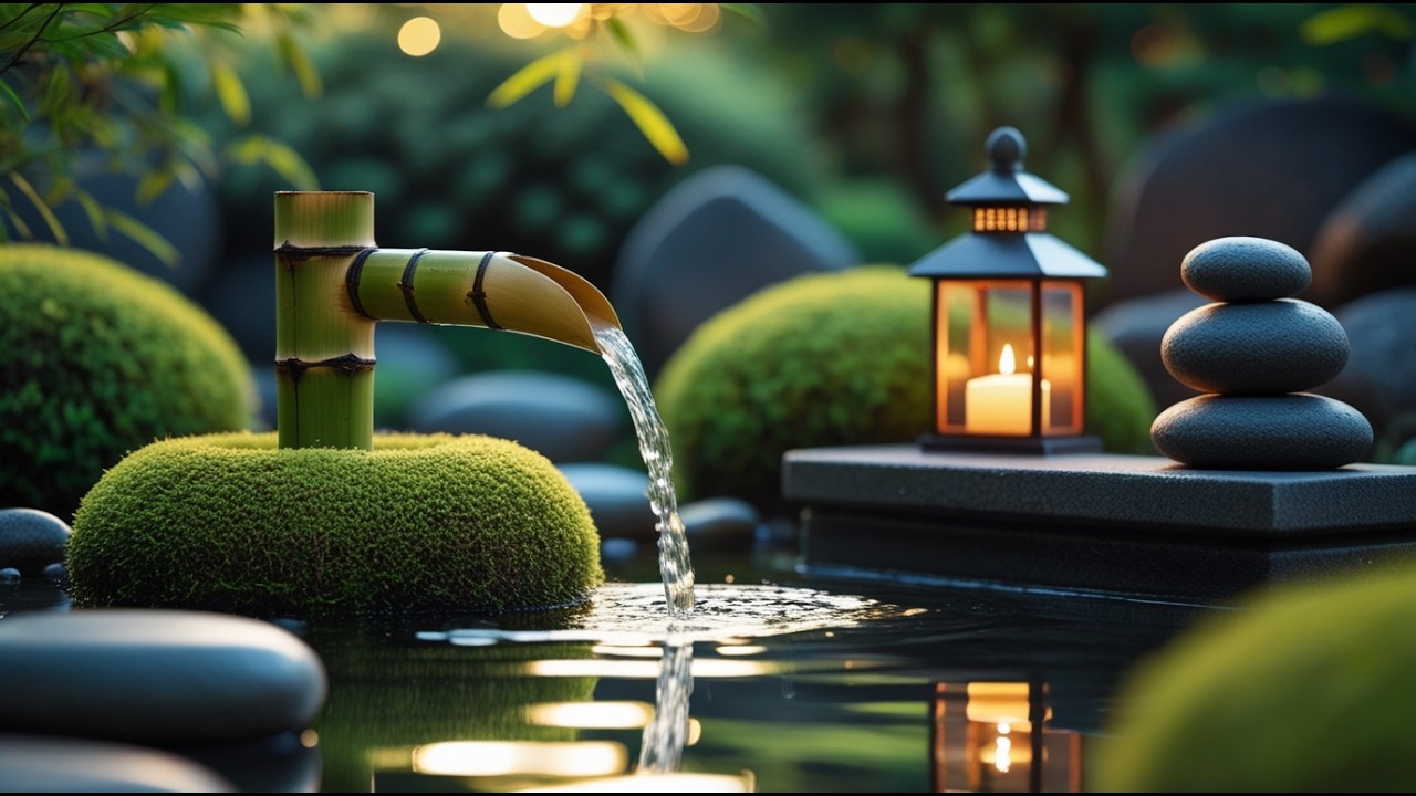 Relaxing Music & Water Sounds • Melatonin Release • Stop Overthinking • Remove Insomnia Forever.